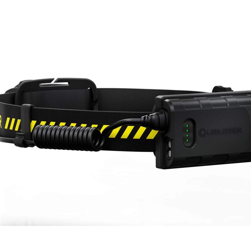 Ledlenser H5R WORK - LED-himmennettävä ladattava otsalamppu LED/1800 mAh IP67 500 lm 45 h musta