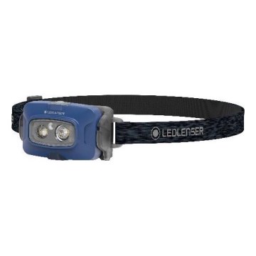 Ledlenser HF4R Core - himmennettävä ladattava LED-otsalamppu LED/1000 mAh IP68 500 lm 35 h sininen