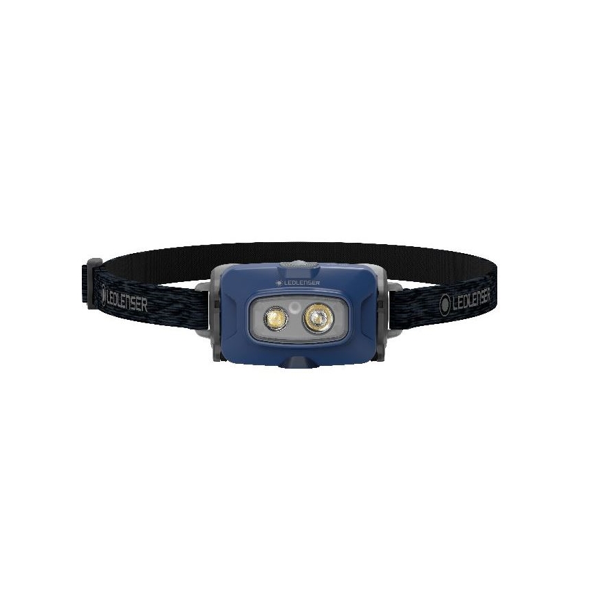 Ledlenser HF4R Core - himmennettävä ladattava LED-otsalamppu LED/1000 mAh IP68 500 lm 35 h sininen