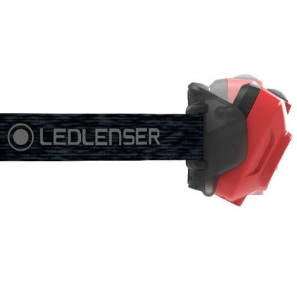 Ledlenser HF4R Core - himmennettävä ladattava otsalamppu, LED, 1000 mAh, IP68, 500 lm, 35 h, punainen
