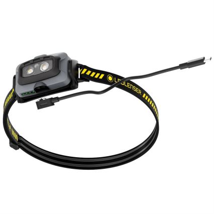 Ledlenser HF4R Work - himmennettävä ladattava LED-otsalamppu 1000 mAh IP68 500 lm 35 h musta