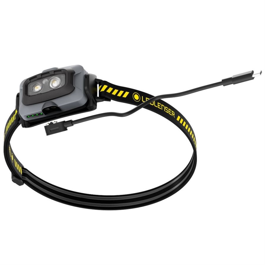 Ledlenser HF4R Work - himmennettävä ladattava LED-otsalamppu 1000 mAh IP68 500 lm 35 h musta