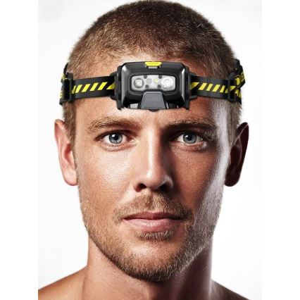 Ledlenser HF6R Work - himmennettävä ladattava LED-otsalamppu LED/2000 mAh IP68 800 lm 60 h musta