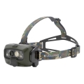 Ledlenser HF8R Core RGB - himmennettävä ladattava LED-otsalamppu, 3700 mAh, IP68, 1600 lm, 90 h, vihreä