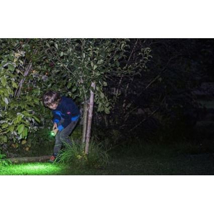 Ledlenser KIDBEAM4 DINO - himmennettävä lasten LED-taskulamppu LED/2xAAA IP44 vihreä