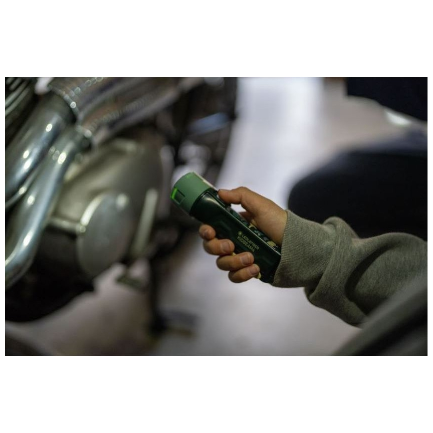 Ledlenser KIDBEAM4 DINO - himmennettävä lasten LED-taskulamppu LED/2xAAA IP44 vihreä