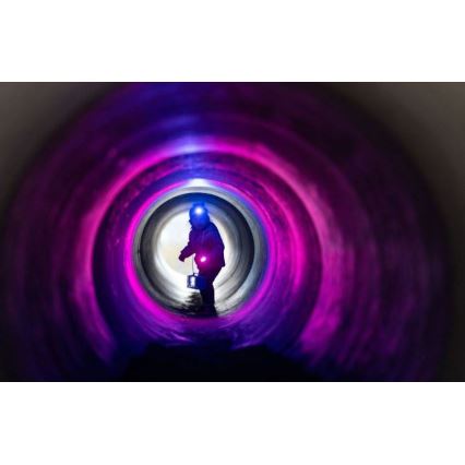 Ledlenser KIDBEAM4 RAINBOW - himmennettävä lasten LED-taskulamppu LED/2xAAA IP44 violetti