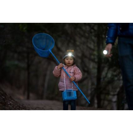 Ledlenser KIDBEAM4 RAINBOW - himmennettävä lasten LED-taskulamppu LED/2xAAA IP44 violetti