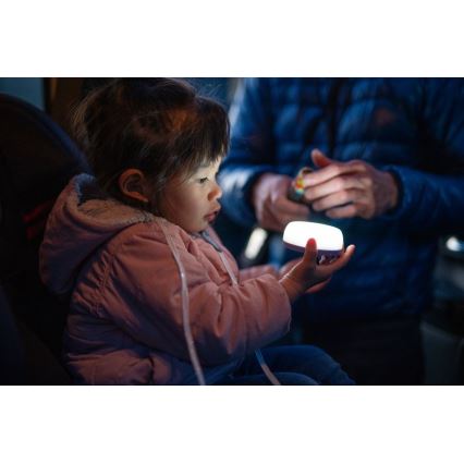 Ledlenser KIDCAMP6 RAINBOW - himmennettävä kannettava LED-lamppu, LED/3xAAA, IP44, sininen