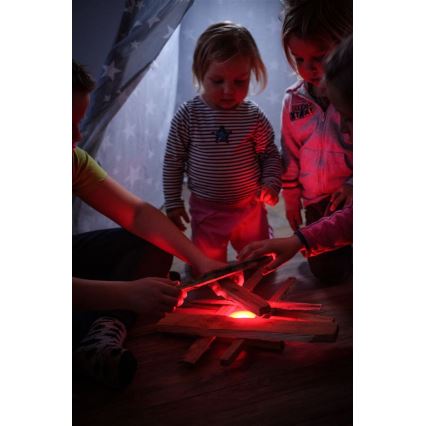 Ledlenser KIDCAMP6 RAINBOW - himmennettävä kannettava LED-lamppu, LED/3xAAA, IP44, sininen