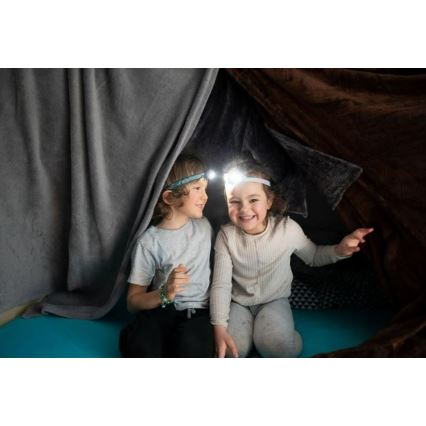 Ledlenser KIDLED2 RAINBOW - himmennettävä lasten otsalamppu LED/1xAAA IPX4 40 lm 20h violetti