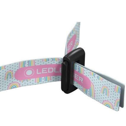 Ledlenser KIDLED2 RAINBOW - himmennettävä lasten otsalamppu LED/1xAAA IPX4 40 lm 20h violetti