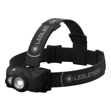Ledlenser MH8 - LED himmennettävä ladattava otsalamppu LED/2xAA/1550 mAh IP54 600 lm 60 h musta
