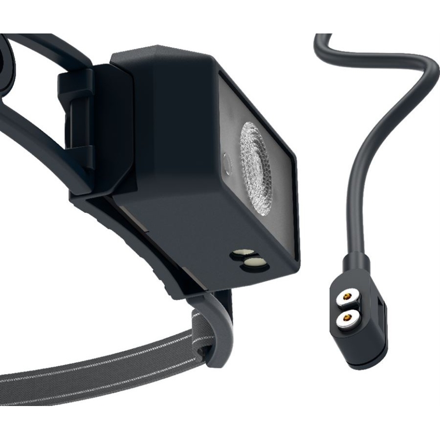 Ledlenser NEO1R - himmennettävä ladattava LED-otsalamppu, 730 mAh akku, IP67, 250 lm, jopa 15 tuntia, musta