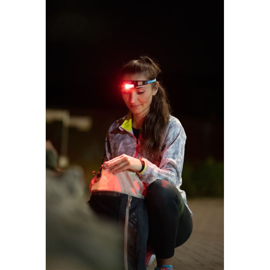 Ledlenser NEO1R - himmennettävä ladattava LED-otsalamppu 730 mAh IP67 250 lm 15 h sininen