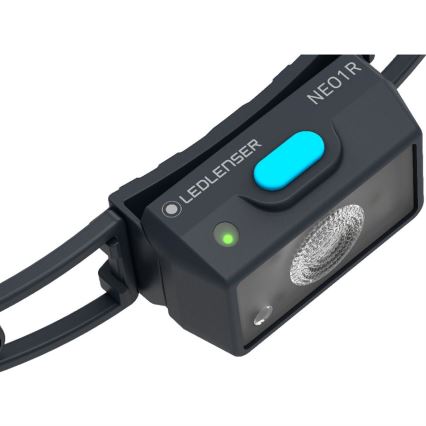 Ledlenser NEO1R - himmennettävä ladattava LED-otsalamppu 730 mAh IP67 250 lm 15 h sininen