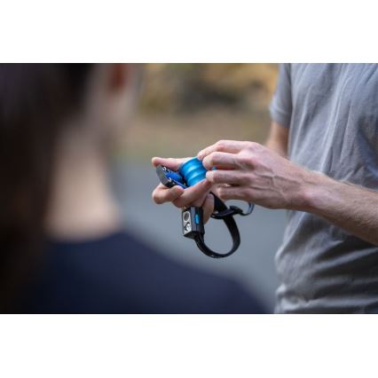 Ledlenser NEO3 - himmennettävä LED-otsalamppu LED/3xAAA IP54 400 lm 20 h sininen