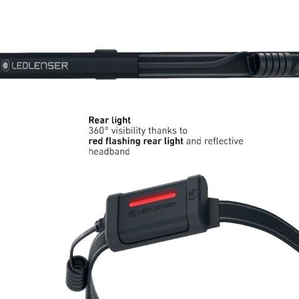 Ledlenser NEO3 - himmennettävä LED-otsalamppu LED/3xAAA IP54 400 lm 20 h sininen