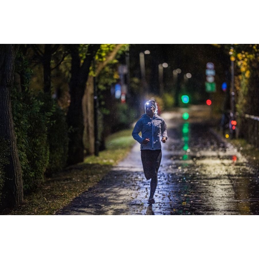 Ledlenser NEO5R - LED himmennettävä ladattava otsalamppu LED/1800mAh IP54 600 lm 35 h musta