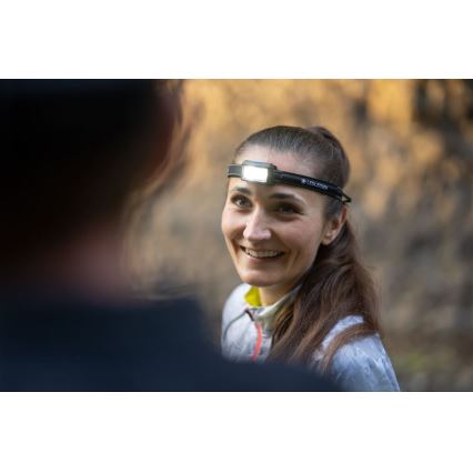 Ledlenser NEO5R - himmennettävä ladattava LED-otsalamppu LED/1800 mAh IP54 600 lm 35 h sininen