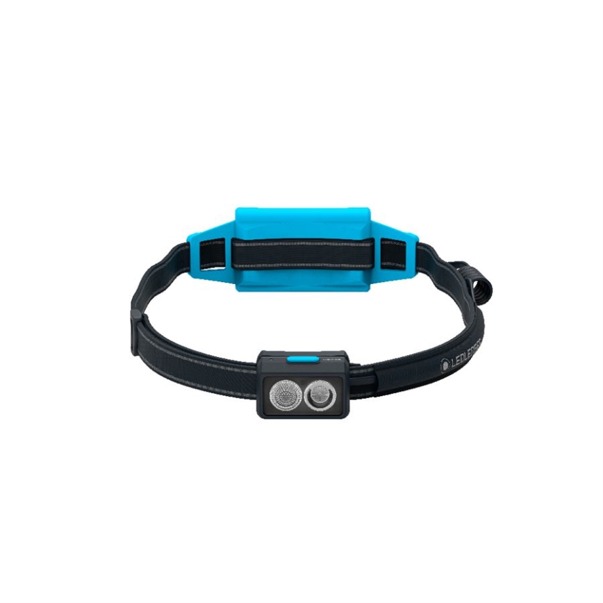 Ledlenser NEO5R - himmennettävä ladattava LED-otsalamppu LED/1800 mAh IP54 600 lm 35 h sininen