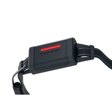 Ledlenser NEO5R - himmennettävä ladattava LED-otsalamppu, 1800 mAh, IP54, 600 lm, 35 h, musta/valkoinen
