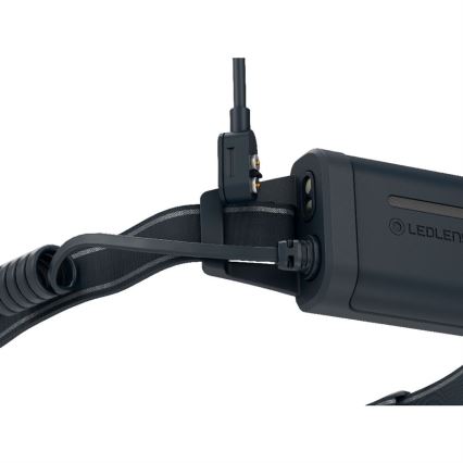 Ledlenser NEO5R - himmennettävä ladattava LED-otsalamppu, 1800 mAh, IP54, 600 lm, 35 h, musta/valkoinen