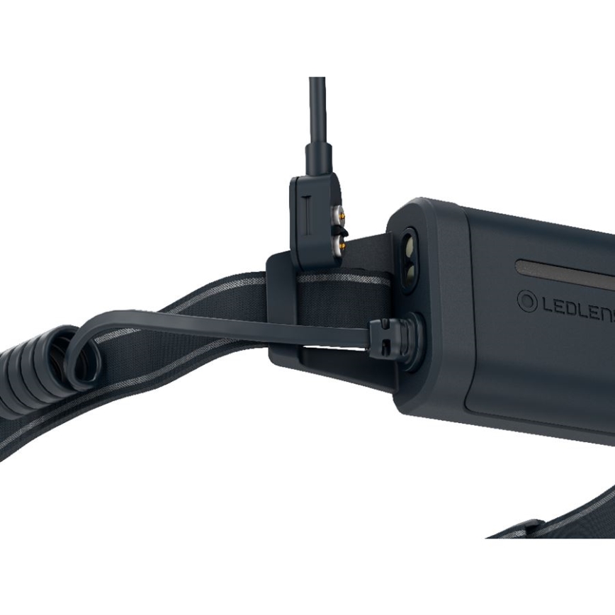 Ledlenser NEO5R - himmennettävä ladattava LED-otsalamppu, 1800 mAh, IP54, 600 lm, 35 h, musta/valkoinen