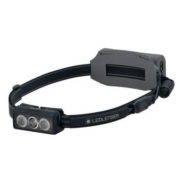 Ledlenser NEO9R - himmennettävä ladattava LED-otsalamppu 5000 mAh IP54 1200 lm 120 h musta/harmaa