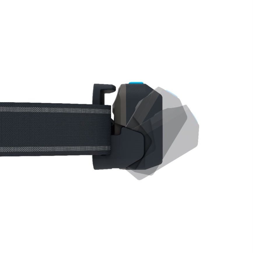 Ledlenser NEO9R - himmennettävä ladattava LED-otsalamppu 5000 mAh IP54 1200 lm 120 h musta/harmaa