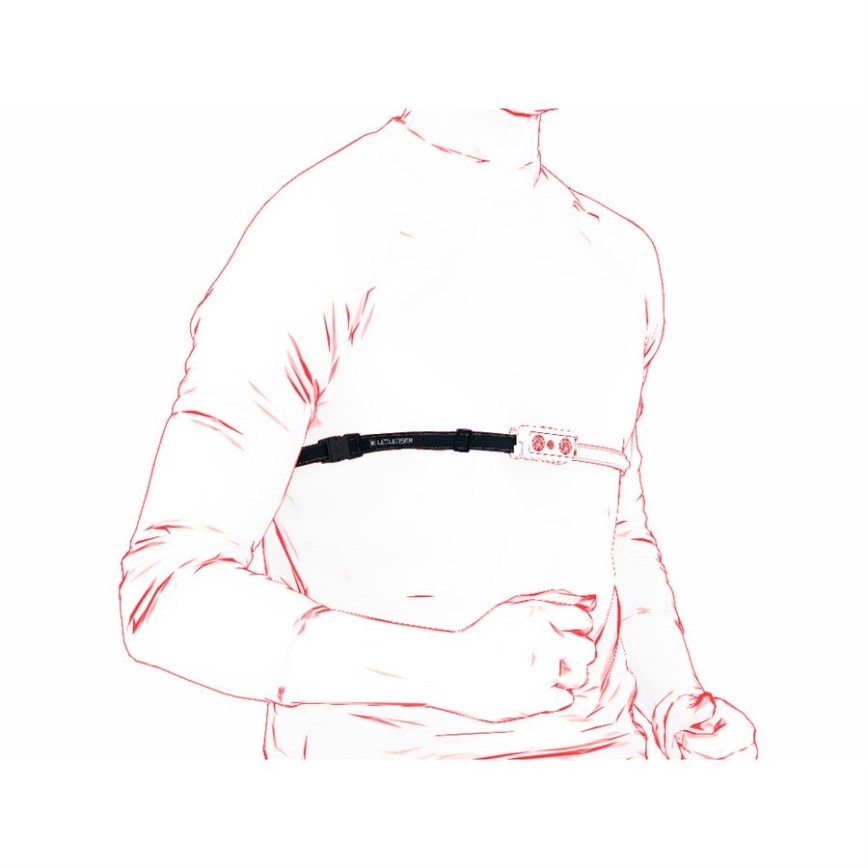 Ledlenser NEO9R - himmennettävä ladattava LED-otsalamppu LED/5000 mAh IP54 1200 lm 120h musta/sininen