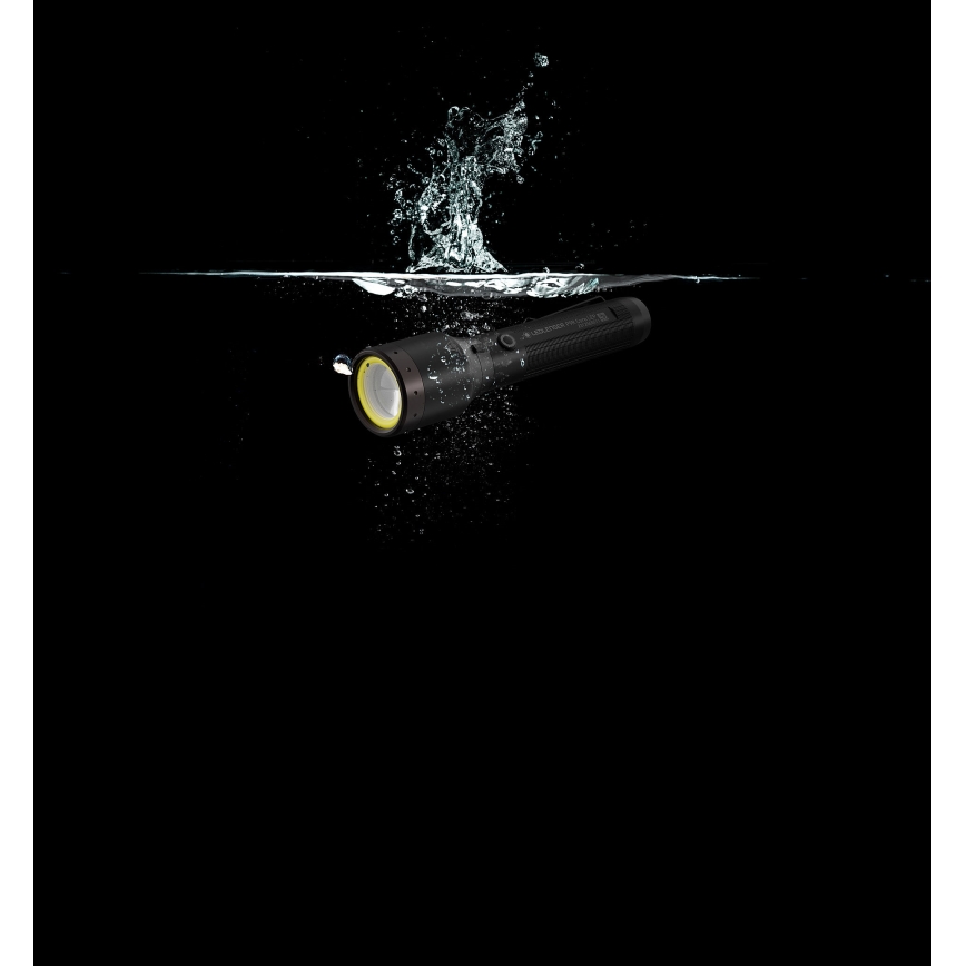Ledlenser P9R Core - himmentettävä ladattava LED-taskulamppu 4800 mAh IP68 1000 lm 20 h