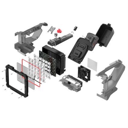 Ledlenser XP30R - himmennettävä ladattava LED-taskulamppu LED/5000 mAh IP54 32000 lm 16 h harmaa