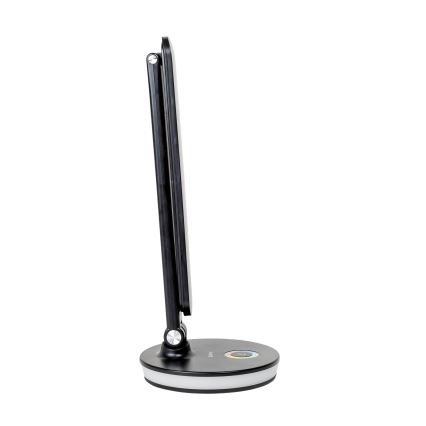 LED RGBW Himmennettävä pöytävalaisin virta pankki -toiminto LED/12W/5V 2800-6000K musta