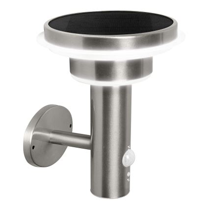 Ledvance - LED himmennettävä aurinkokäyttöinen valaisin liiketunnistimella ja hämäräkytkimellä CIRCLE LED/6W/3,2V 2200 mAh IP44