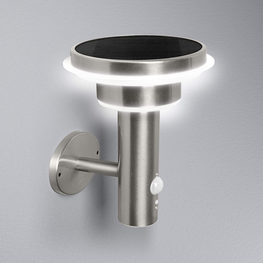 Ledvance - LED himmennettävä aurinkokäyttöinen valaisin liiketunnistimella ja hämäräkytkimellä CIRCLE LED/6W/3,2V 2200 mAh IP44