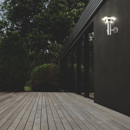 Ledvance - LED himmennettävä aurinkokäyttöinen valaisin liiketunnistimella ja hämäräkytkimellä CIRCLE LED/6W/3,2V 2200 mAh IP44