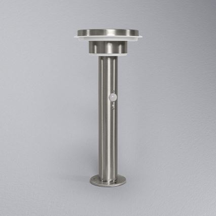 Ledvance - LED himmennettävä aurinkokennovalo anturilla CIRCLE LED/6W/3,2V 2200 mAh IP44