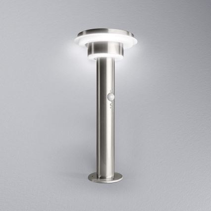 Ledvance - LED himmennettävä aurinkokennovalo anturilla CIRCLE LED/6W/3,2V 2200 mAh IP44