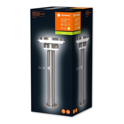 Ledvance - LED himmennettävä aurinkokennovalo anturilla CIRCLE LED/6W/3,2V 2200 mAh IP44