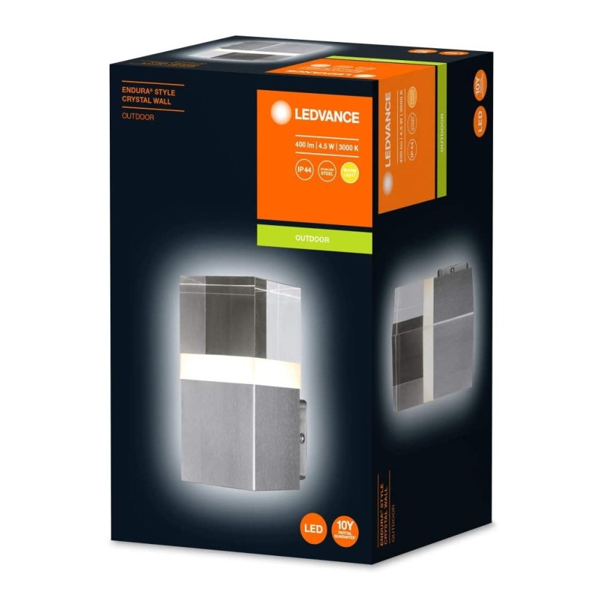 Ledvance - CRYSTAL LED-ulkovalaisin 4,5W/230V IP44