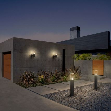 Ledvance - Ulkoseinävalaisin liiketunnistimella FIGO CYLINDER 1xE27/20W/230V