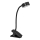 Ledvance - Himennettävä LED-kosketuspöytälamppu klipsillä CYLINDER LED/4,8W/5V 3000-6500K musta