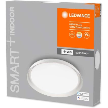 Ledvance - LED Himmennysvalo SMART+ PLATE LED/24W/230V 3000K-6500K Wi-Fi