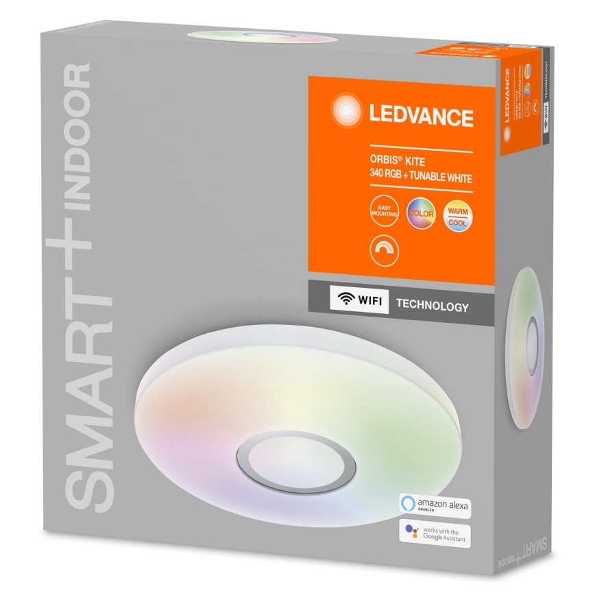 Ledvance - LED RGB Himmennysvalo SMART+ KITE LED/18W/230V 3000K-6500K Wi-Fi