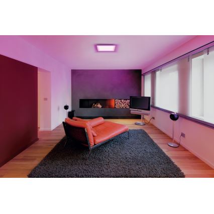 Ledvance - LED RGBW Himmennettävä kattovalaisin SMART+ PLANON LED/28W/230V Wi-Fi