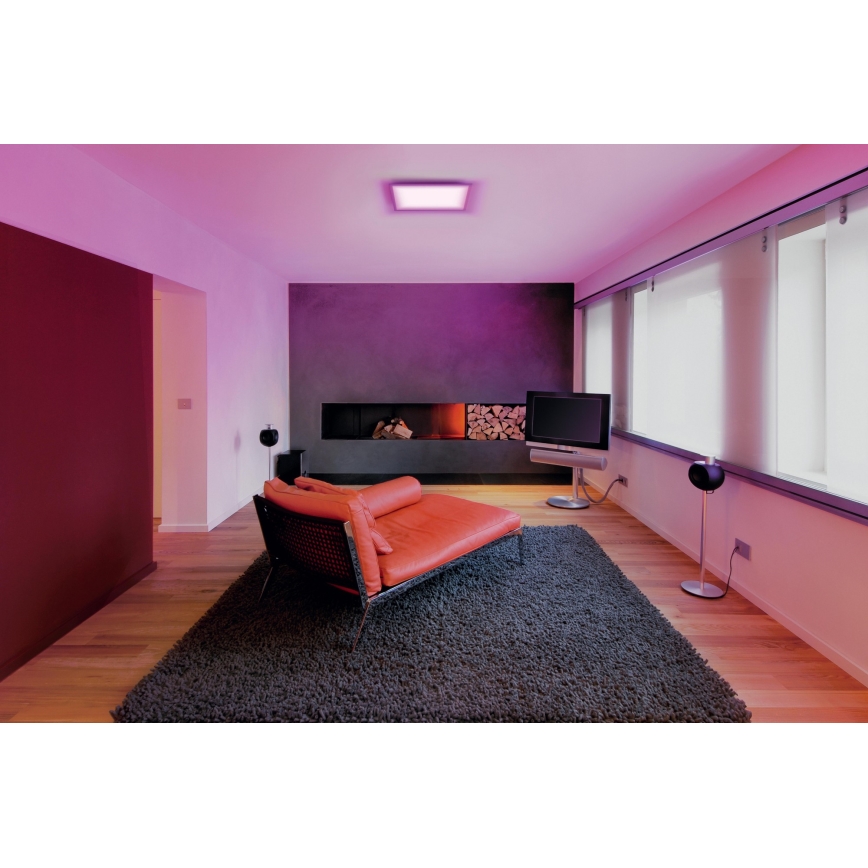 Ledvance - LED RGBW Himmennettävä kattovalaisin SMART+ PLANON LED/28W/230V Wi-Fi