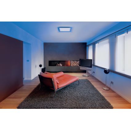 Ledvance - LED RGBW Himmennettävä kattovalaisin SMART+ PLANON LED/28W/230V Wi-Fi
