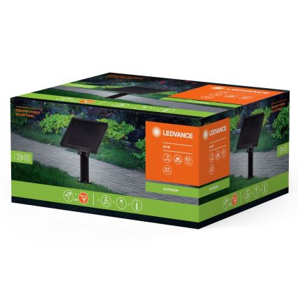 Ledvance - Hybridinen aurinkopaneeli ENDURA 24W/12V 2000 mAh IP67