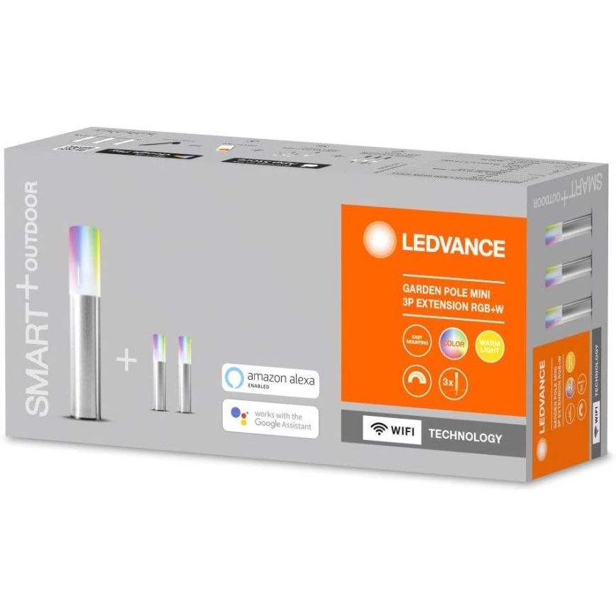 Ledvance - Jatkosarja 3x LED RGBW ulkovalaisin SMART+ MINI 3xLED/1,9W/230V IP44 Wi-Fi